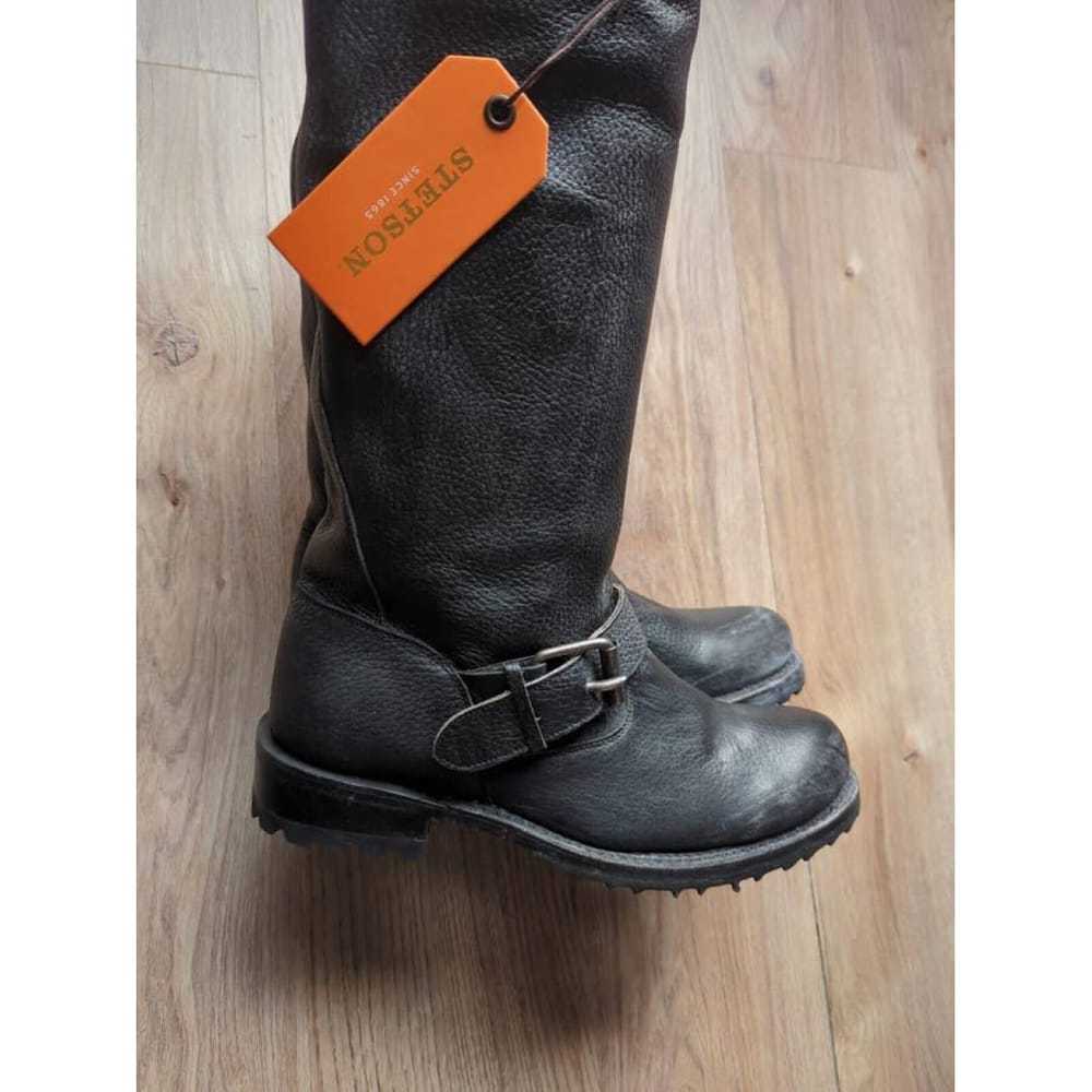 Stetson Leather biker boots - image 2