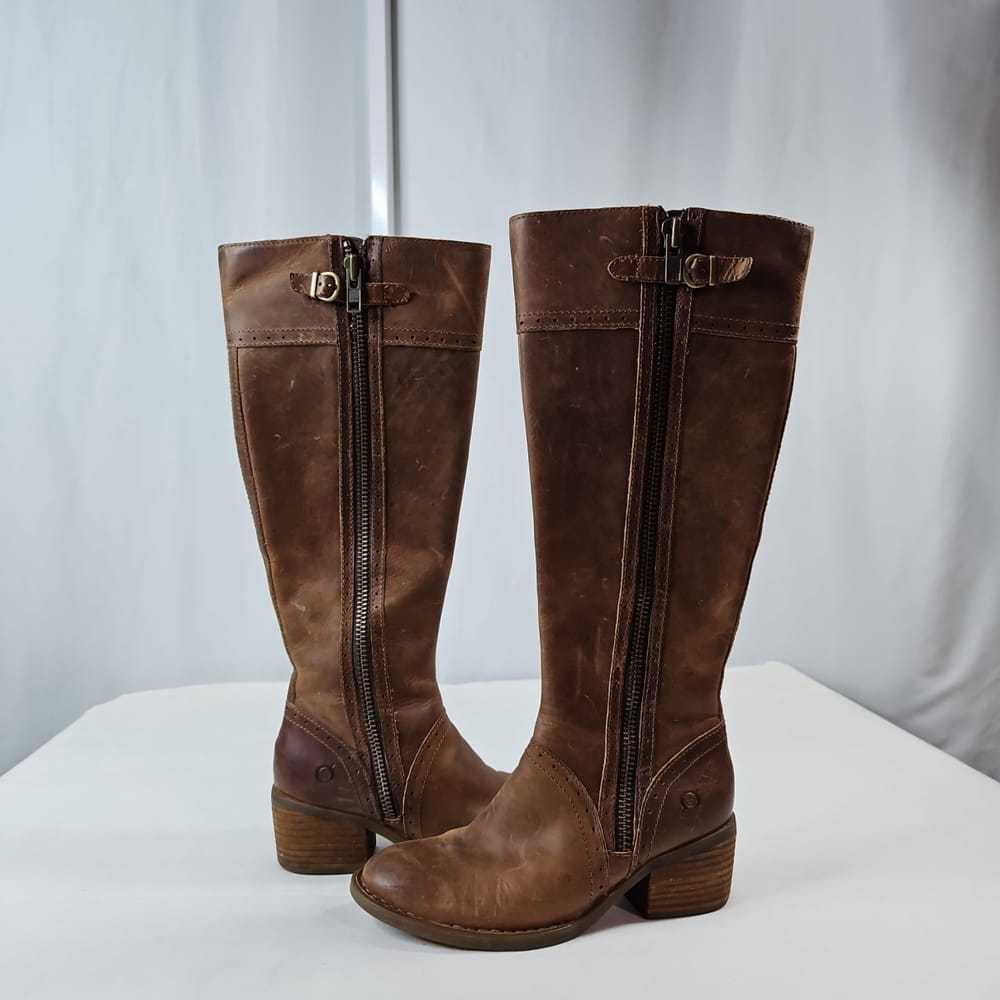 Born Leather riding boots - image 3