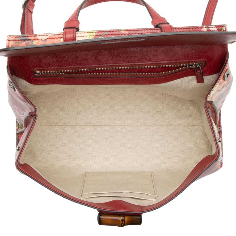 Gucci Bamboo leather satchel - image 6