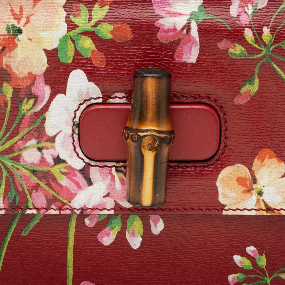 Gucci Bamboo leather satchel - image 9