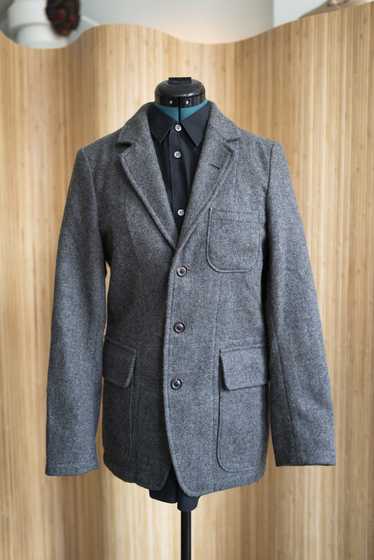 Nigel Cabourn Nigel Cabourn Grey 100% Wool Coat