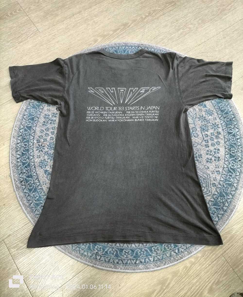 Band Tees × Vintage Vintage Journey Frontier 1983… - image 2