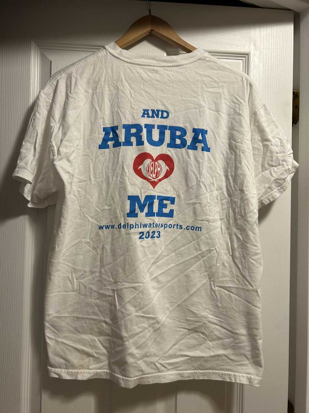 Streetwear I Love Aruba shirt - image 3