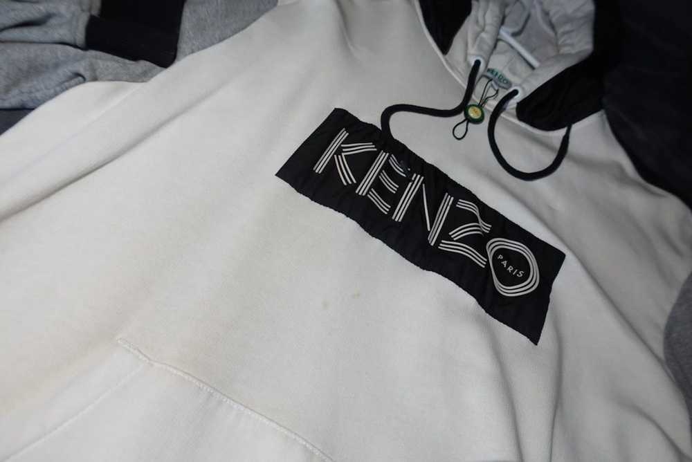 Kenzo Kenzo color block doubled hoodie - image 2