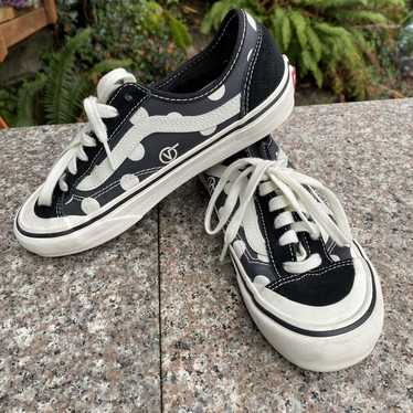 Vans style 36 decon sf checkerboard clearance trainers in black