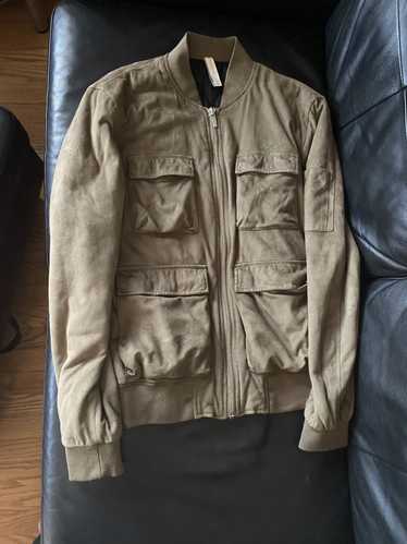 Zara Zara Military Bomber faux suede - image 1