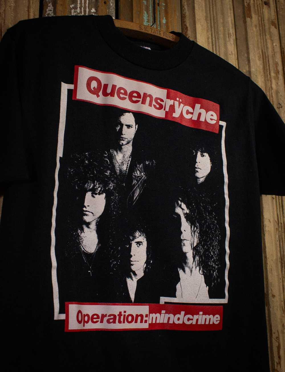 Band Tees × Vintage Vintage Queensrÿche Operation… - image 2