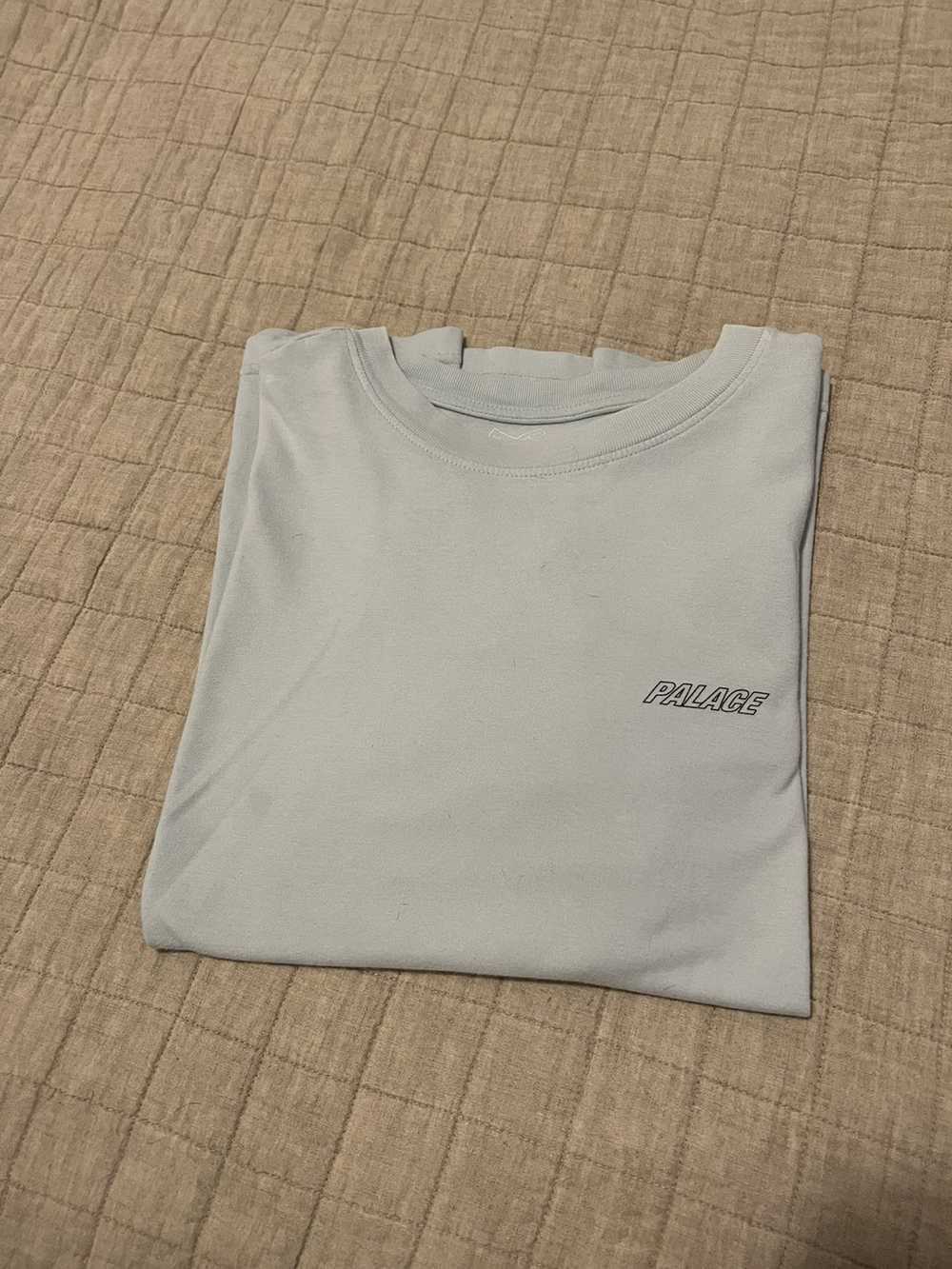 Palace Palace Baby Blue Long Sleeve T Shirt - image 1