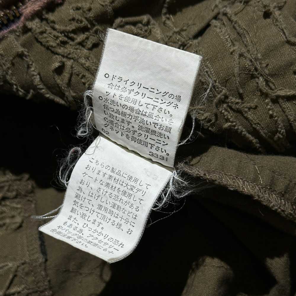 Japanese Brand × PPFM shredded military m65 jacket - image 5