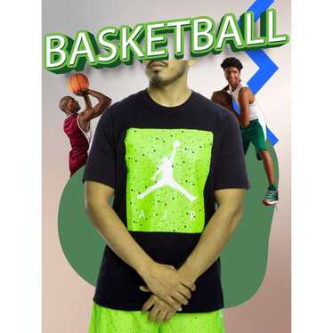 Nike Nike Air Jordans Poolside Black/Lime Men's S… - image 1