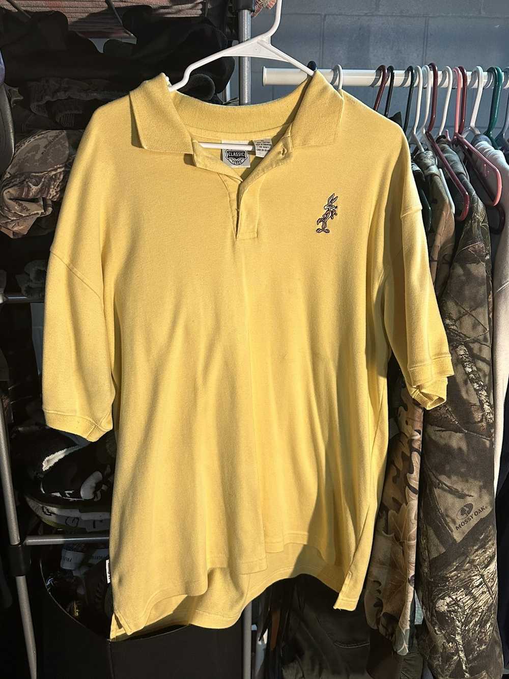 Vintage looney toons polo - image 1