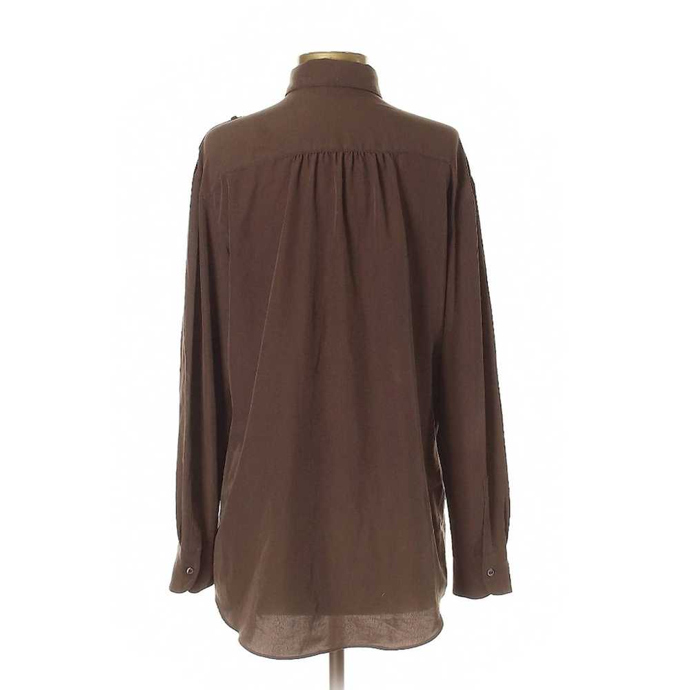 Vince Vince. Boho Style Flowy Brown Long Sleeve B… - image 2