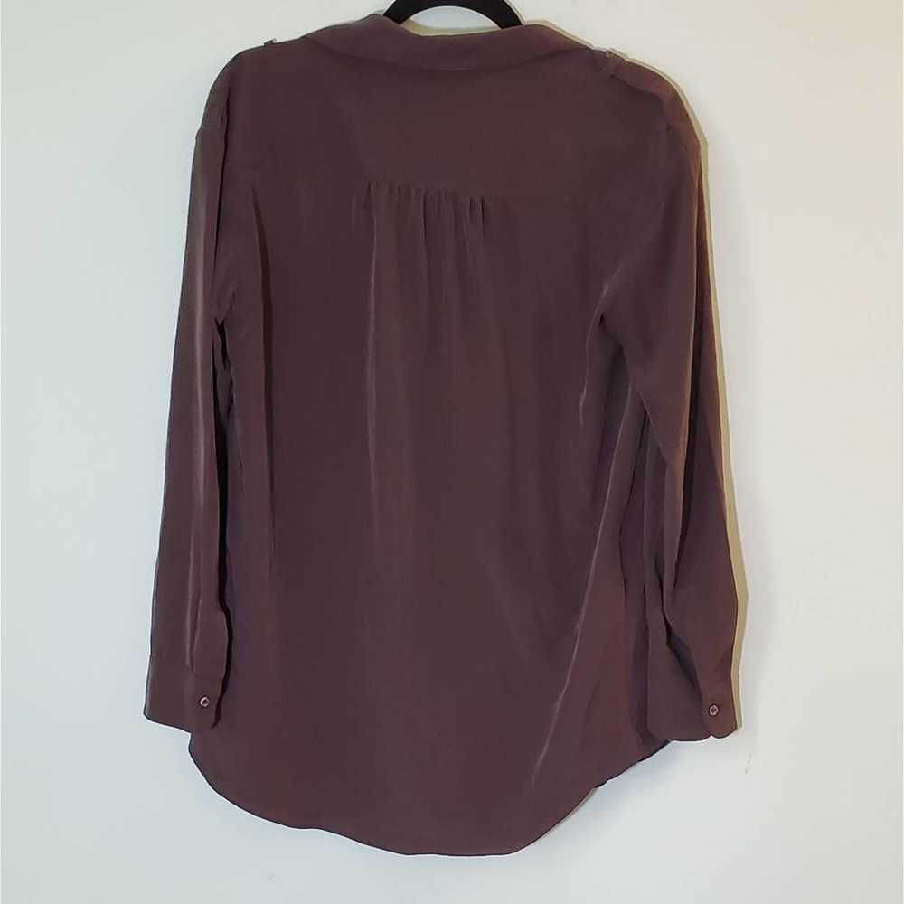 Vince Vince. Boho Style Flowy Brown Long Sleeve B… - image 4