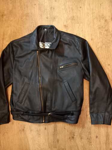 Vintage Vintage 80s Leather Biker Jacket - image 1