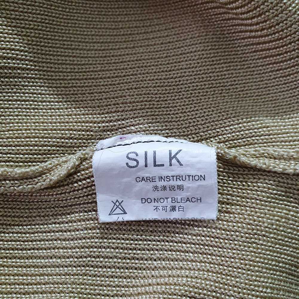 Salvatore Ferragamo × Vintage ! Silk Tee shirt by… - image 5