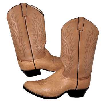 Justin Boots Justin 8737 Smooth Ostrich Cowboy We… - image 1