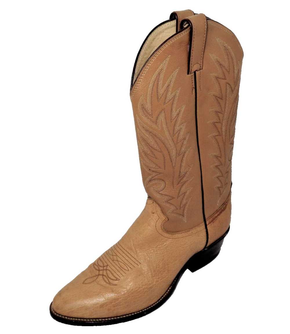 Justin Boots Justin 8737 Smooth Ostrich Cowboy We… - image 3