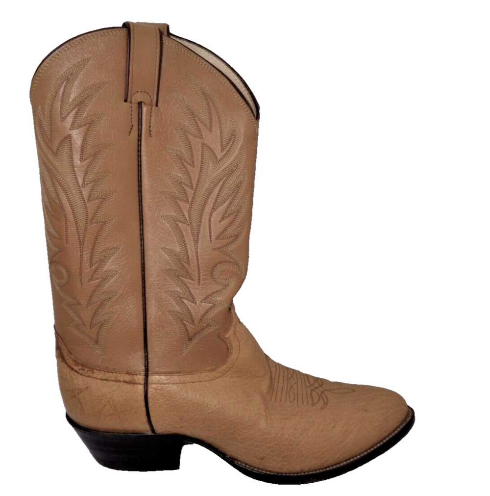 Justin Boots Justin 8737 Smooth Ostrich Cowboy We… - image 4