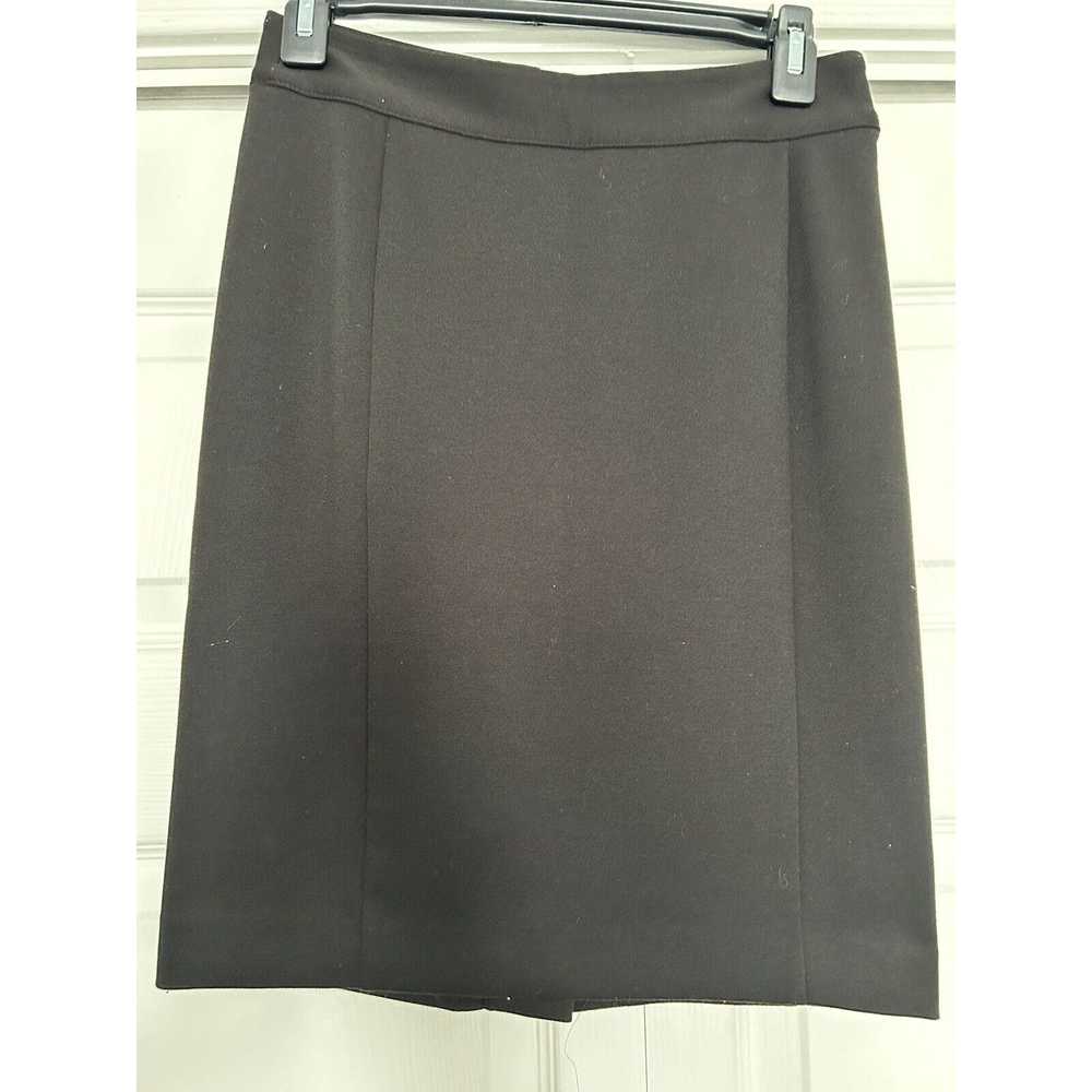 Loft Loft Women's Black Stretch Knit Pencil Skirt… - image 1