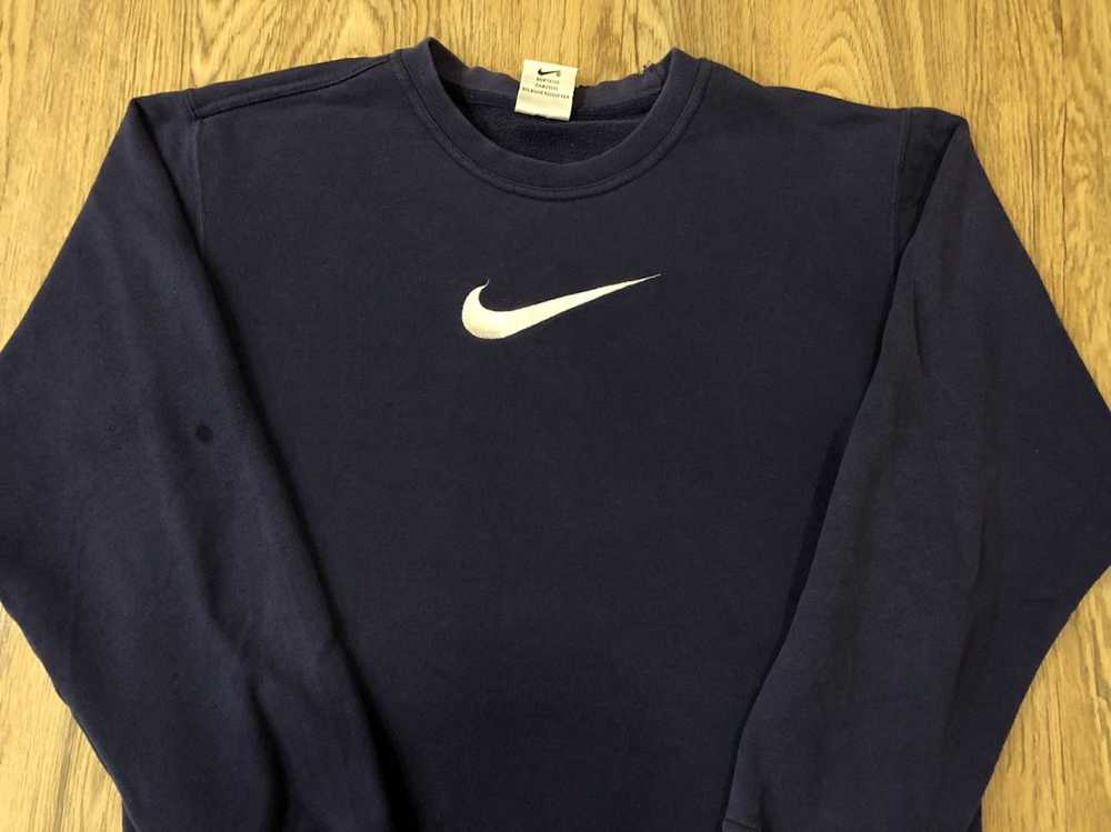 Nike × Vintage Vintage 90’s Nike centre swoosh sw… - image 2