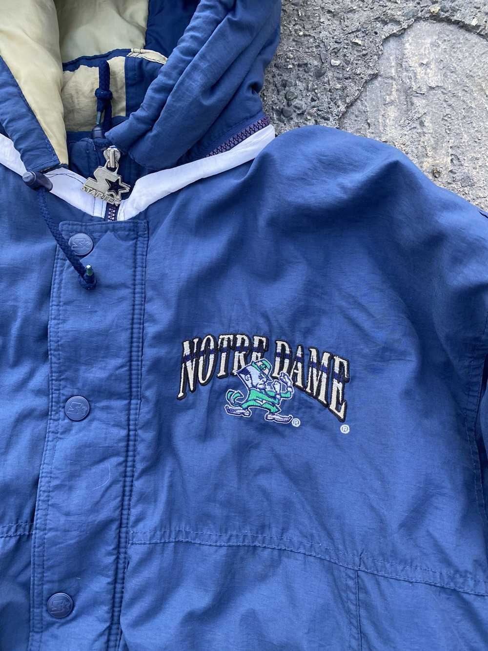 Ncaa × Starter × Vintage Vintage starter coat Not… - image 3