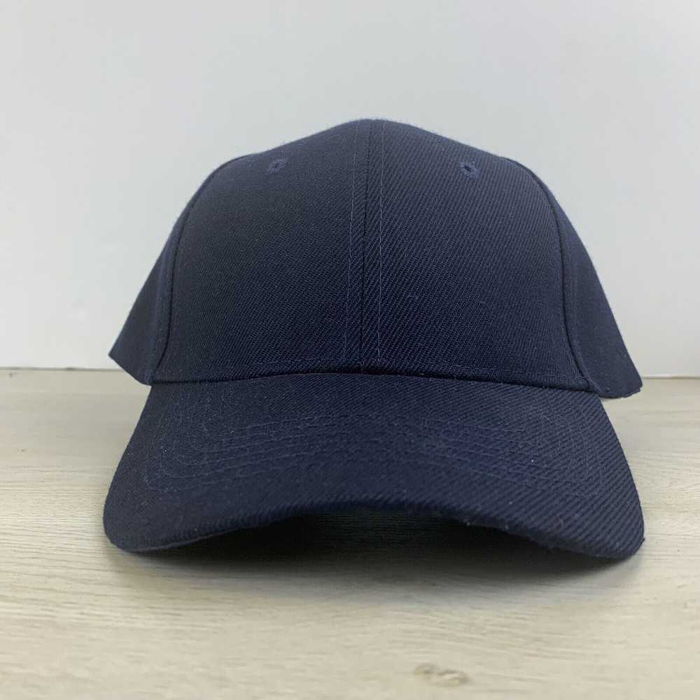 Other Navy Blue Hat Blue Adjustable Hat Adjustabl… - image 2