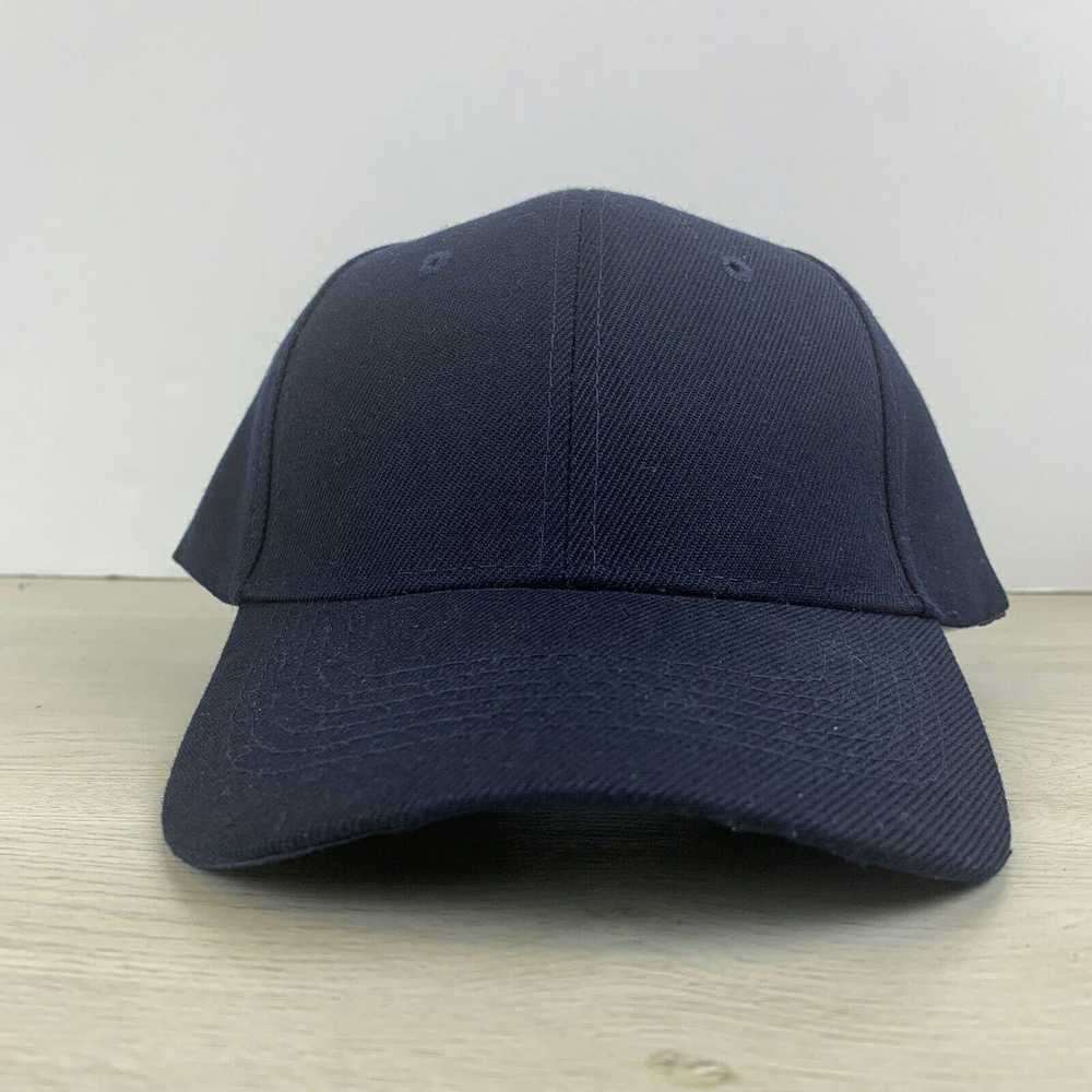 Other Navy Blue Hat Blue Adjustable Hat Adjustabl… - image 3