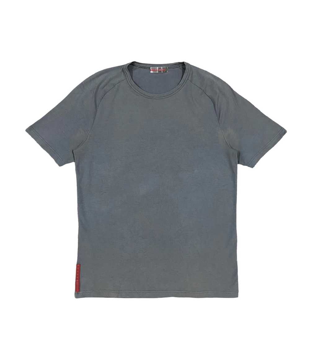 Prada Vtg🔥00’s Prada Tee Pocket Back - image 1