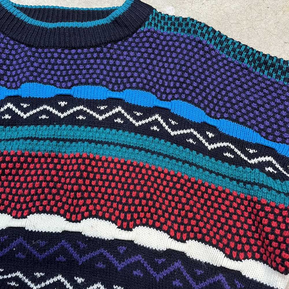 Streetwear × Vintage Vintage Coogi Style Sweater … - image 3