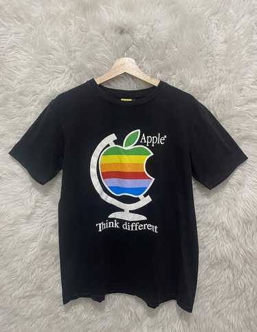 Apple Think different Tシャツ 90s Mac スウェット袖丈半袖
