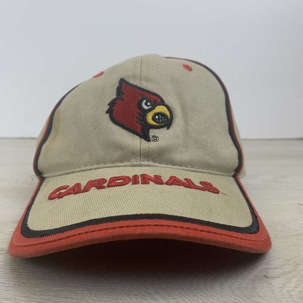 Other Louisville Cardinals Hat Brown Tan Adjustab… - image 1