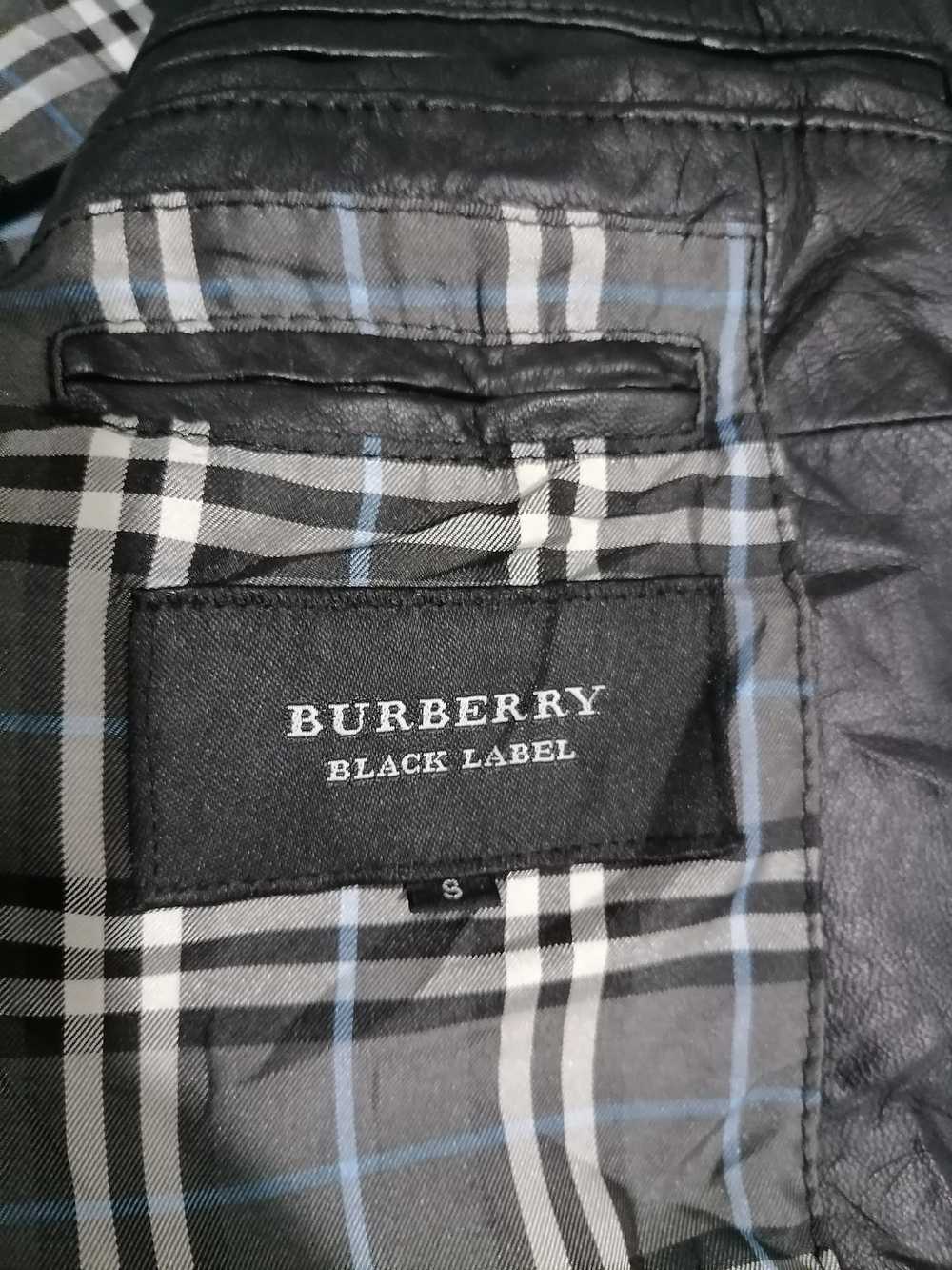 Burberry × Designer Burberry Black Label Genuine … - image 4
