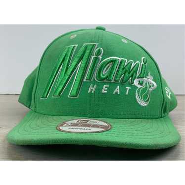 New Era Miami Heat Hat New Era 9FIFTY Green Snapb… - image 1