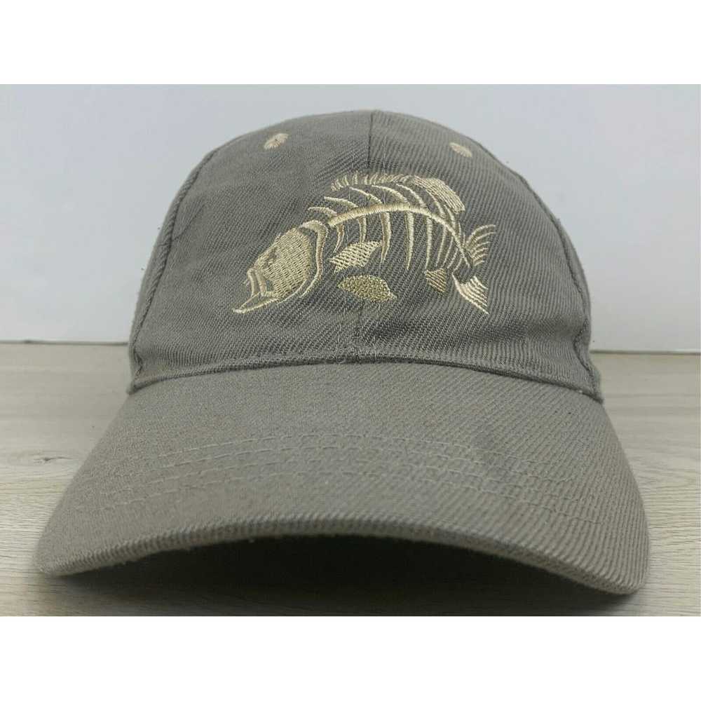 Other Fish Skeleton Hat Gray Hat Adjustable Hat A… - image 1