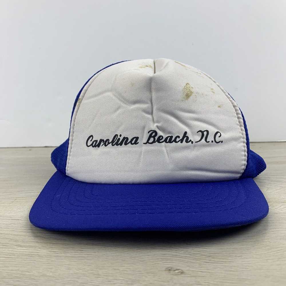 Other Carolina Beach Hat North Carolina Blue Snap… - image 3