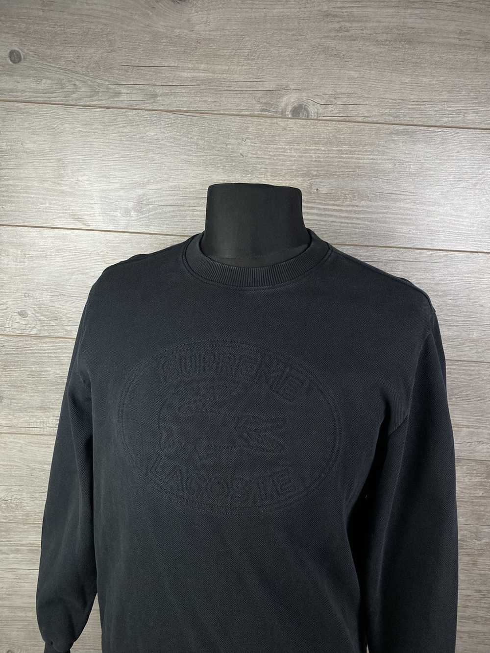 Lacoste × Streetwear × Supreme Sweatshirt in coll… - image 1