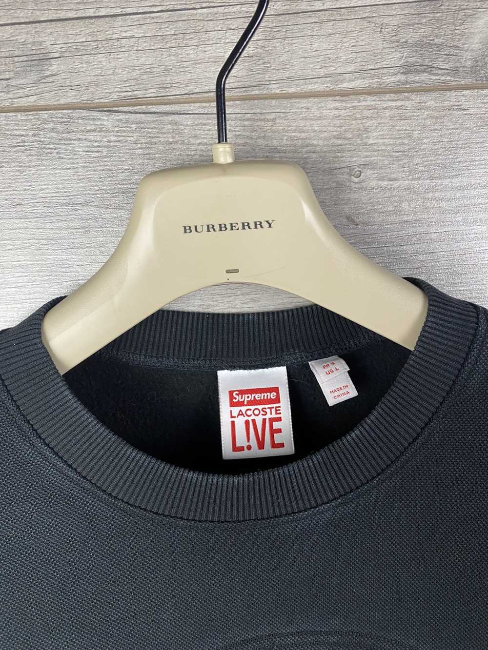 Lacoste × Streetwear × Supreme Sweatshirt in coll… - image 6