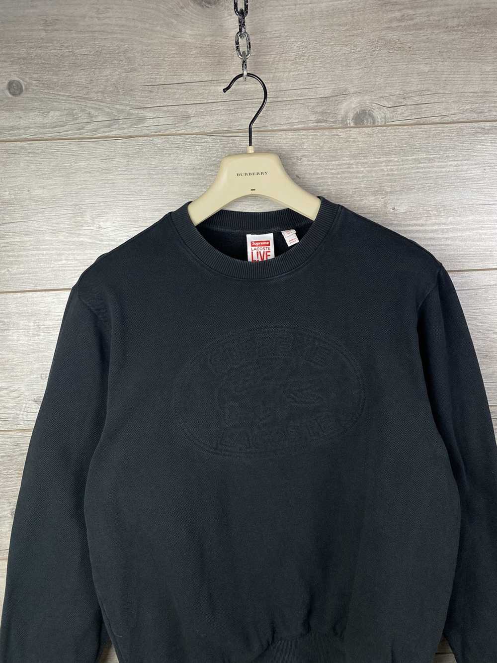 Lacoste × Streetwear × Supreme Sweatshirt in coll… - image 9