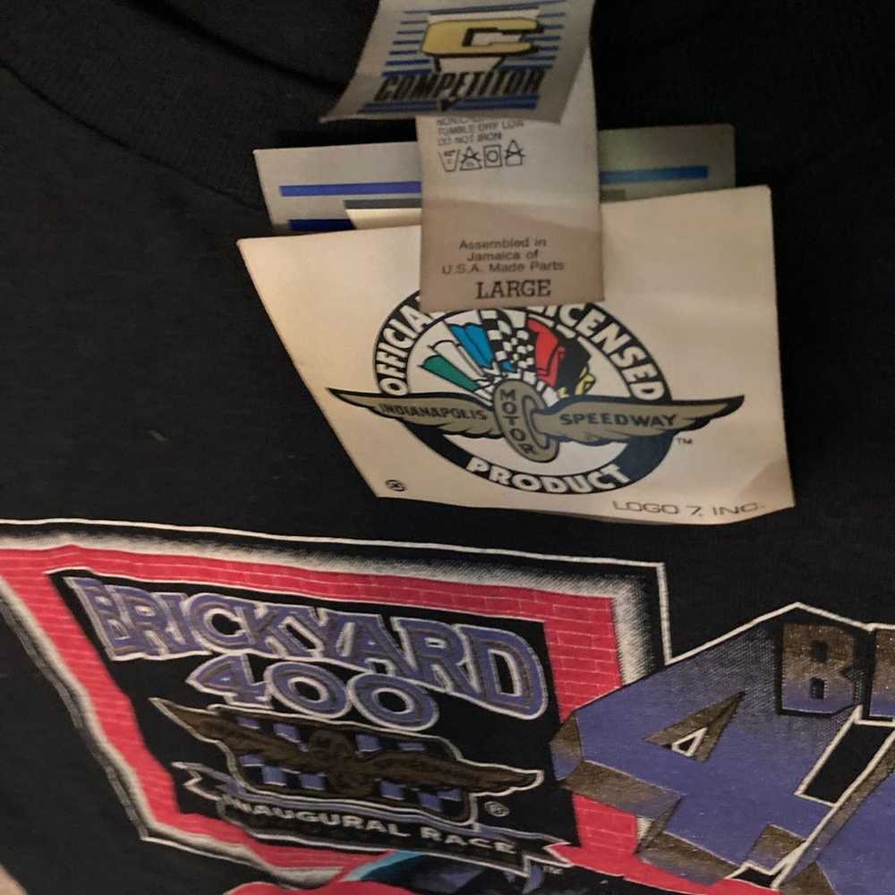 vintage NASCAR shirt - image 4