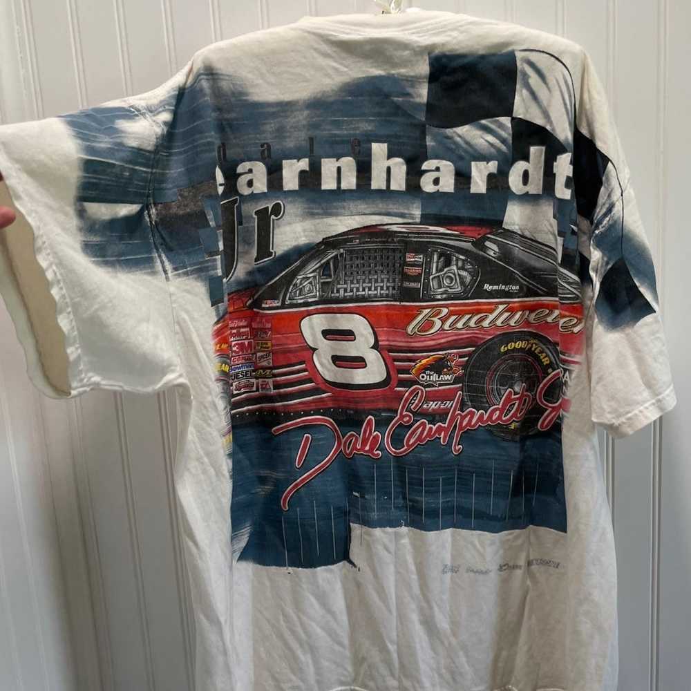 Vintage Nascar Dale Earnhardt Jr All-Over Print T… - image 7