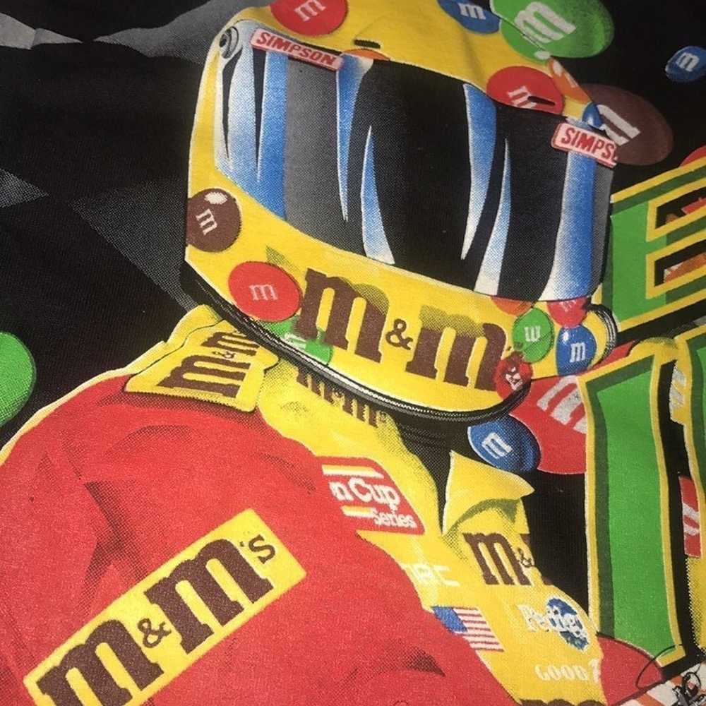 Ernie Irvan Vintage Double sided M&Ms T-Shirt - image 2