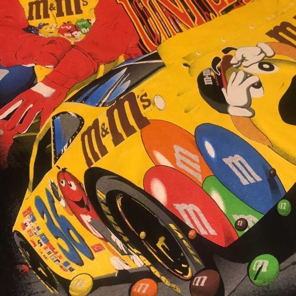 Ernie Irvan Vintage Double sided M&Ms T-Shirt - image 6