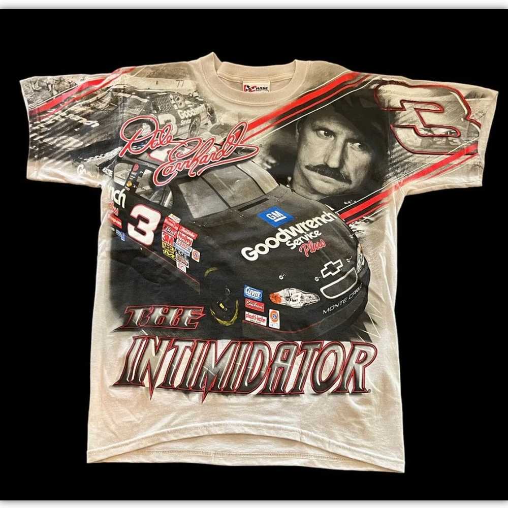 Chase Authentic Dale Earnhardt T-shirt all over p… - image 1