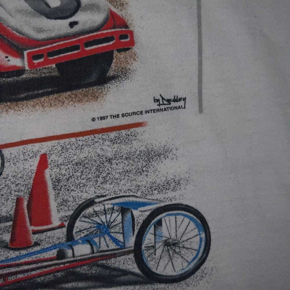 Vintage Racing Car Shirt 1997 - image 4