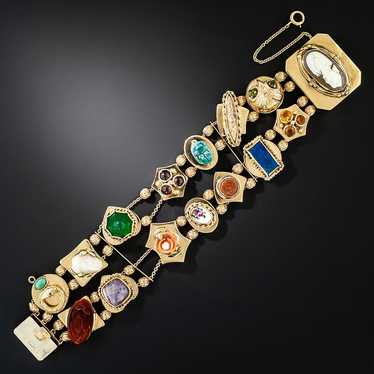 Victorian Retrospective Double Slide Bracelet - image 1