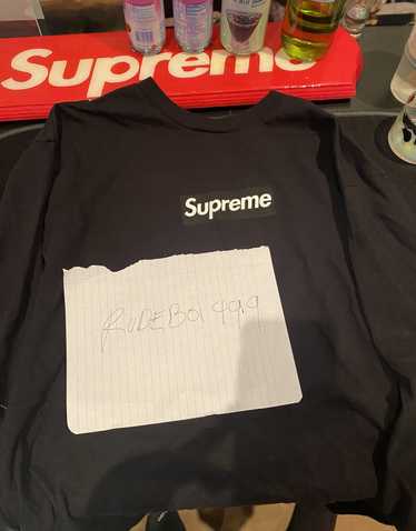 Supreme supreme box logo longsleeve black bogo XL - image 1