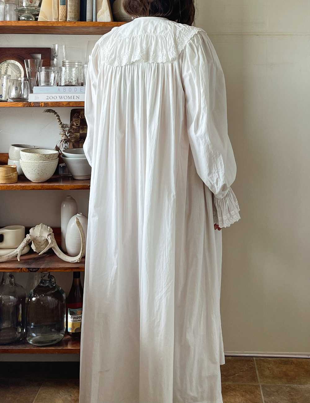 Victorian Ruffle Collar Nightgown - image 3