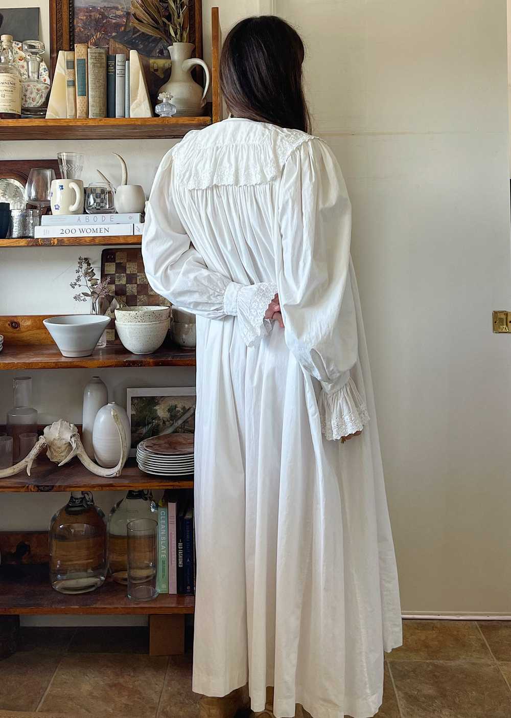 Victorian Ruffle Collar Nightgown - image 6