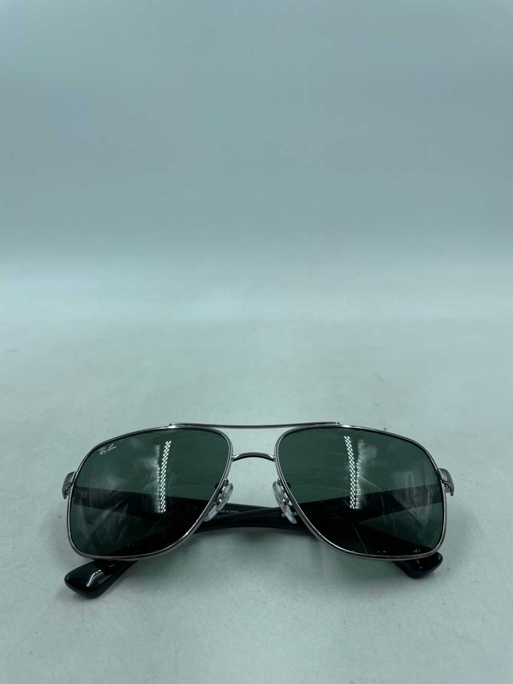 Ray-Ban Silver Pilot Sunglasses - image 1