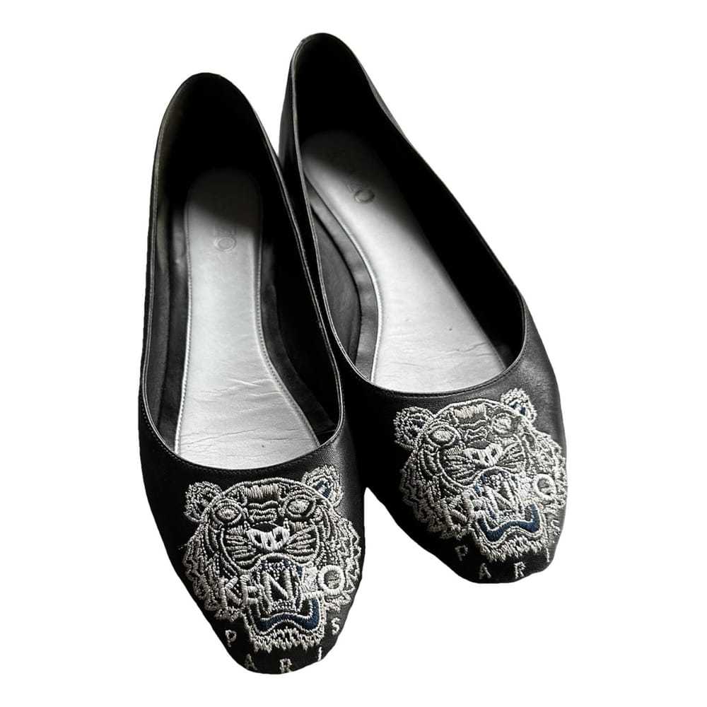 Kenzo Tiger leather ballet flats - image 1